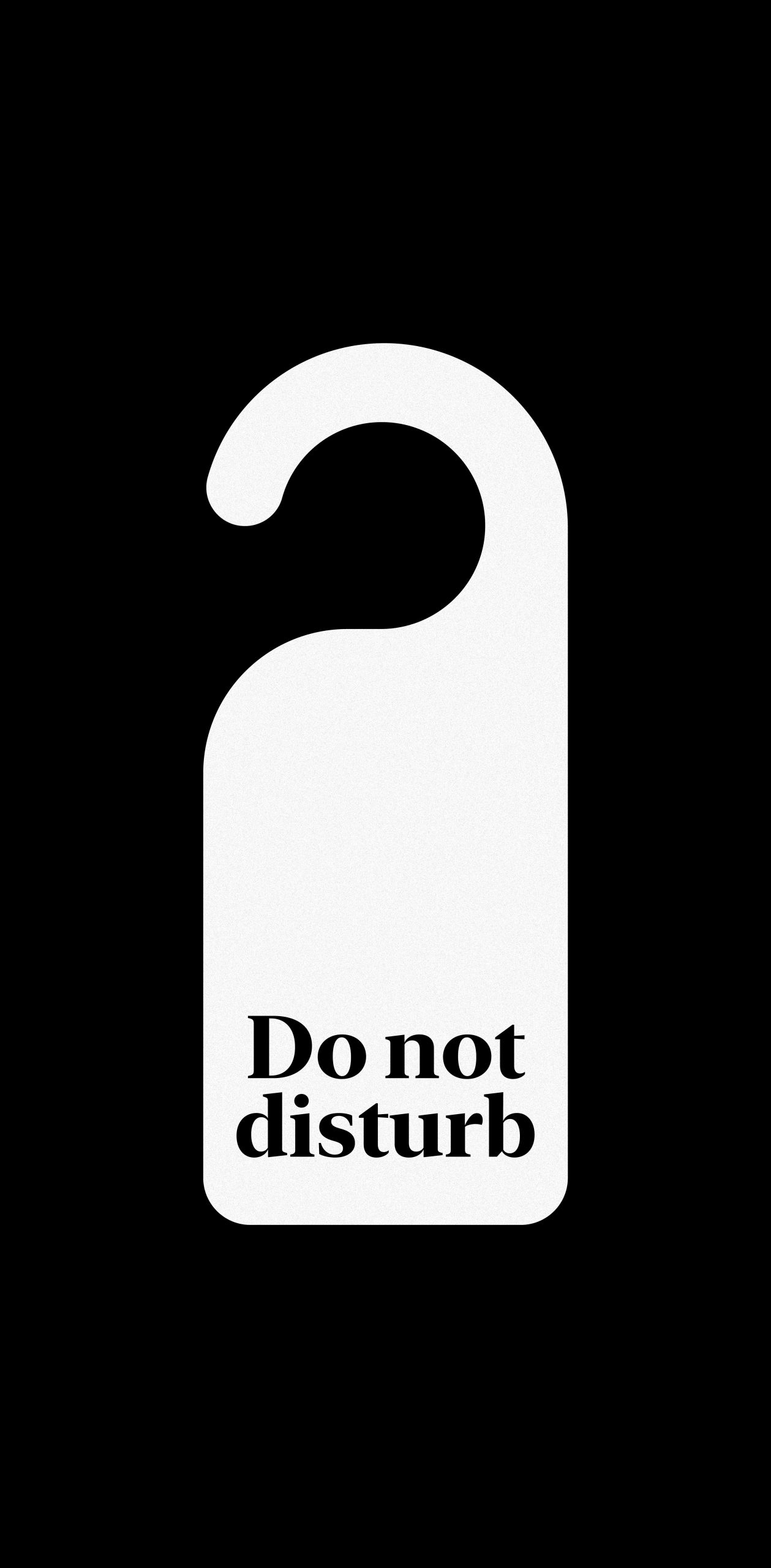 Do not disturb. Image from Unsplash found by www.bluegreencoaching.com